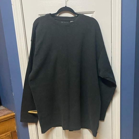 Van Heusen Sweater Mens Long Sleeve Regular Fit XXL Dark Gray Pullover. - Picture 1 of 9